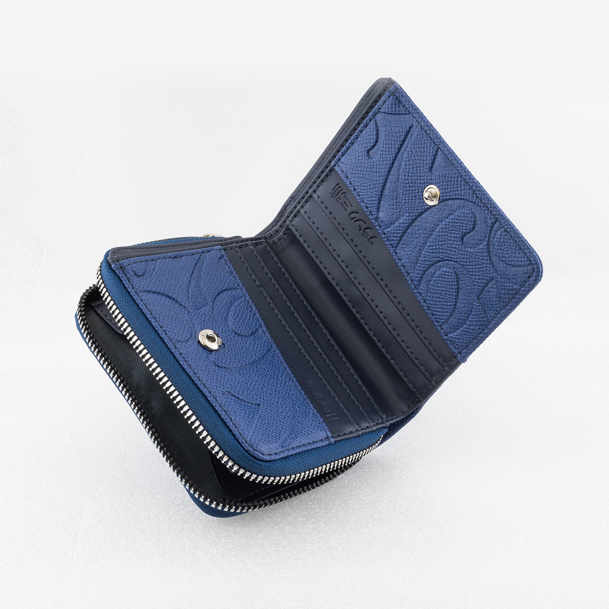 Frank Miura Miracle Wallet, Zipper-Around, Bifold, Men's and Women's, Black, Blue, Green, FMS27