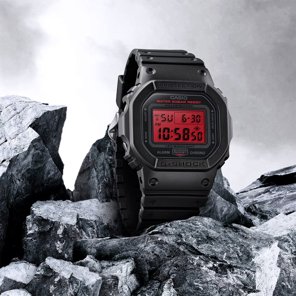 【国内正規品】 CASIO ORIGIN 5600 SERIES DW-5600BBR-1JF