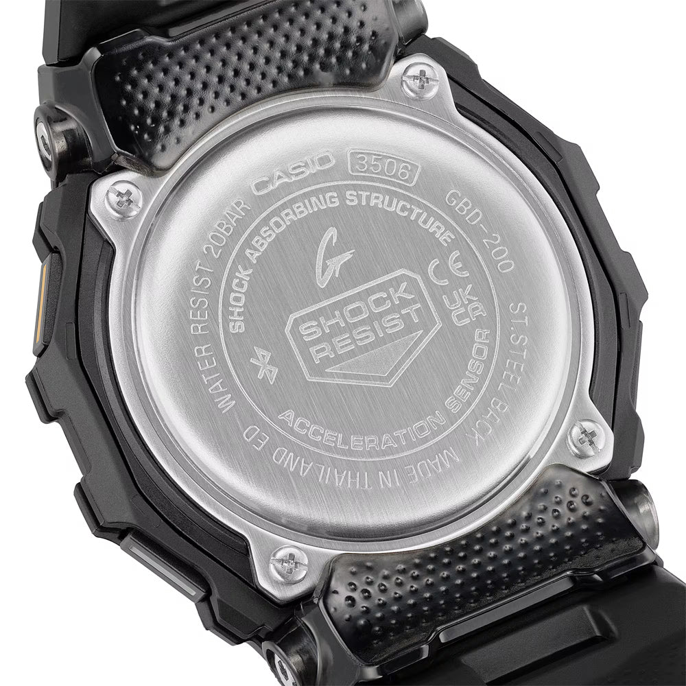 【国内正規品】 CASIO G-SQUAD GBD-200 SERIES GBD-200-1A1JF