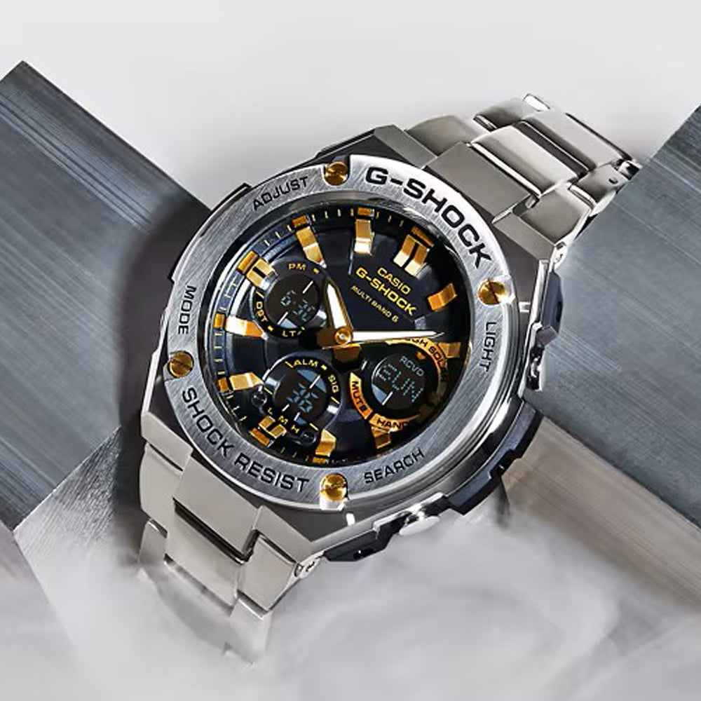 【国内正規品】 CASIO G-SHOCK G-STEEL GST-W110D-1A9JF