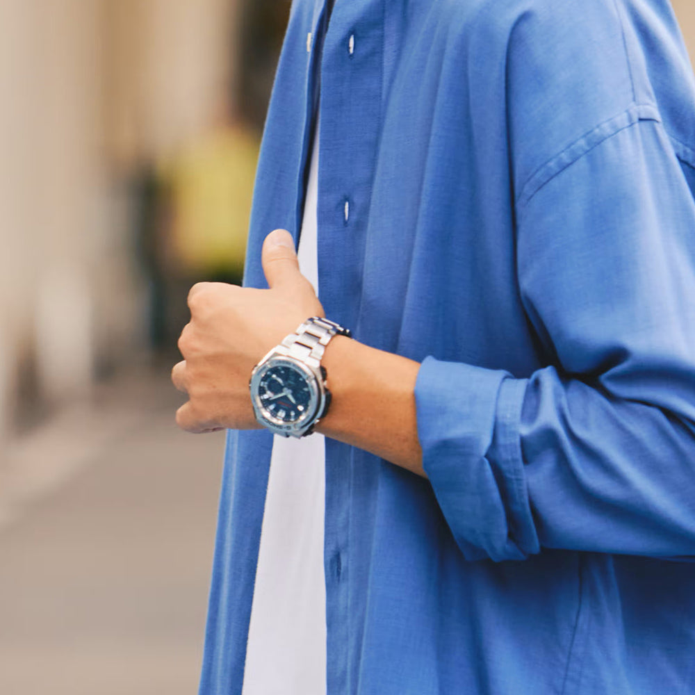 【国内正規品】 CASIO G-SHOCK G-STEEL GST-W110D-1AJF