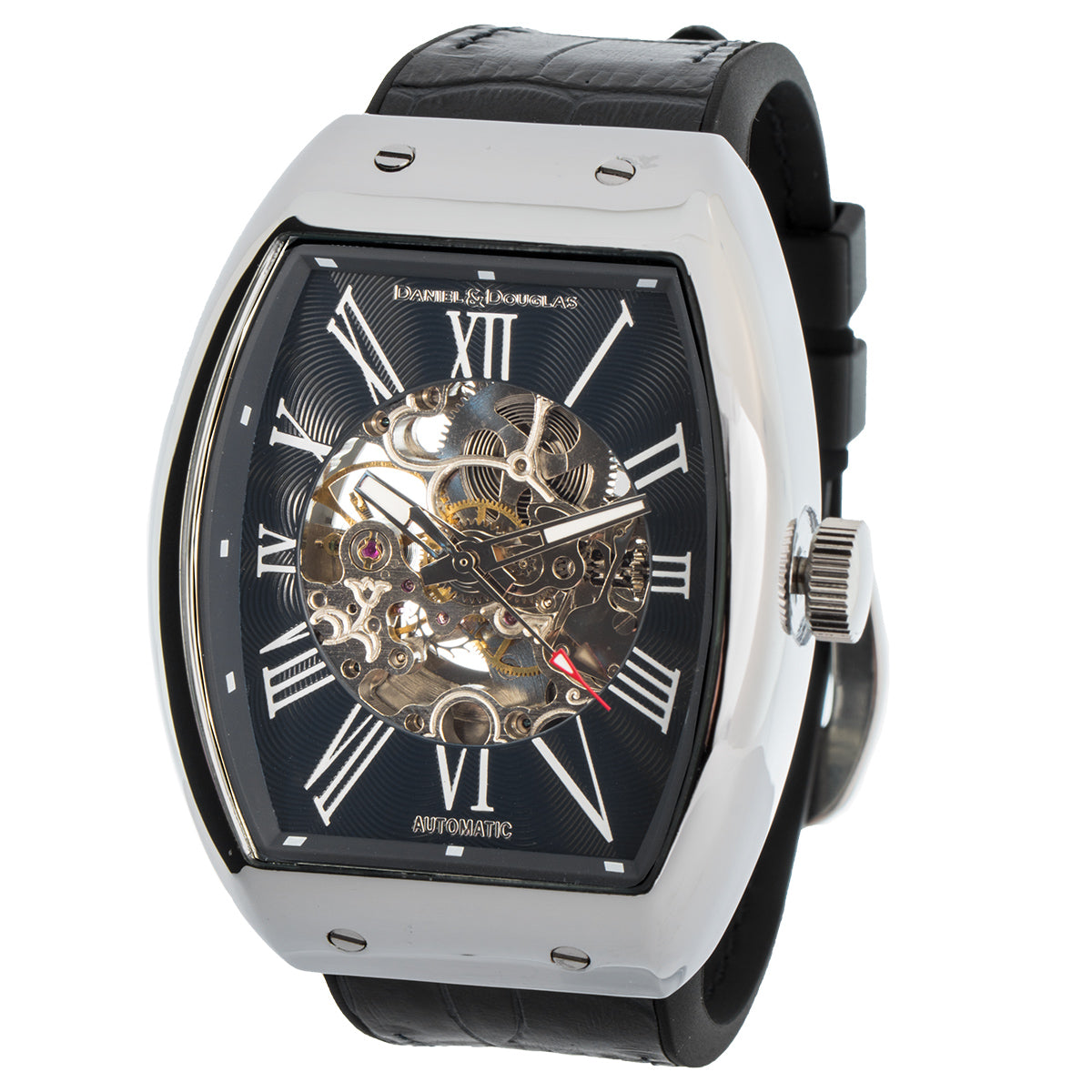 DANIEL & DOUGLAS Daniel and Douglas watch mechanical dd8808-bk