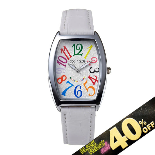 『40%OFF BLACK FRIDAY SALE』 [フランク三浦] 腕時計 零号機(復刻改) レインボーホワイト FM00DC-CRWH