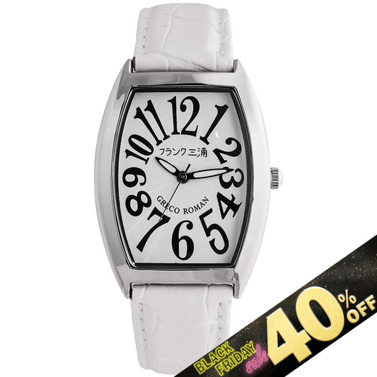 『40%OFF BLACK FRIDAY SALE』 [フランク三浦] 腕時計 零号機(改) ハイパーホワイ FM00K-W