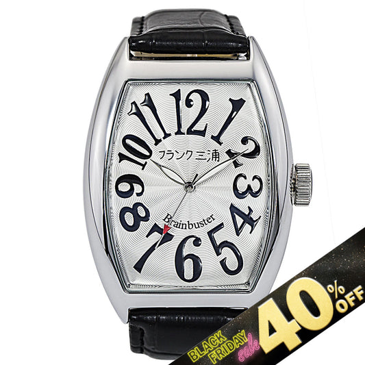 『40%OFF BLACK FRIDAY SALE』 [フランク三浦] 腕時計 六号機(改)マグナム ハイパーホワイト FM06K-W