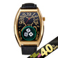 『40%OFF BLACK FRIDAY SALE』 [フランク三浦] 腕時計 キングマカオ Gamble Watch ブラックゴールド FM12-GDBK
