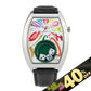 『40%OFF BLACK FRIDAY SALE』 [フランク三浦] 腕時計 キングマカオ Gamble Watch レインボーホワイト FM14-SVCRWH