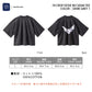 『70%OFF BLACK FRIDAY SALE』 [YEEZY × GAP ENGINEERED BY BALENCIAGA] 78 CROP DOVE NO SEAM TEE 471281-03-2 DARK GREY 1