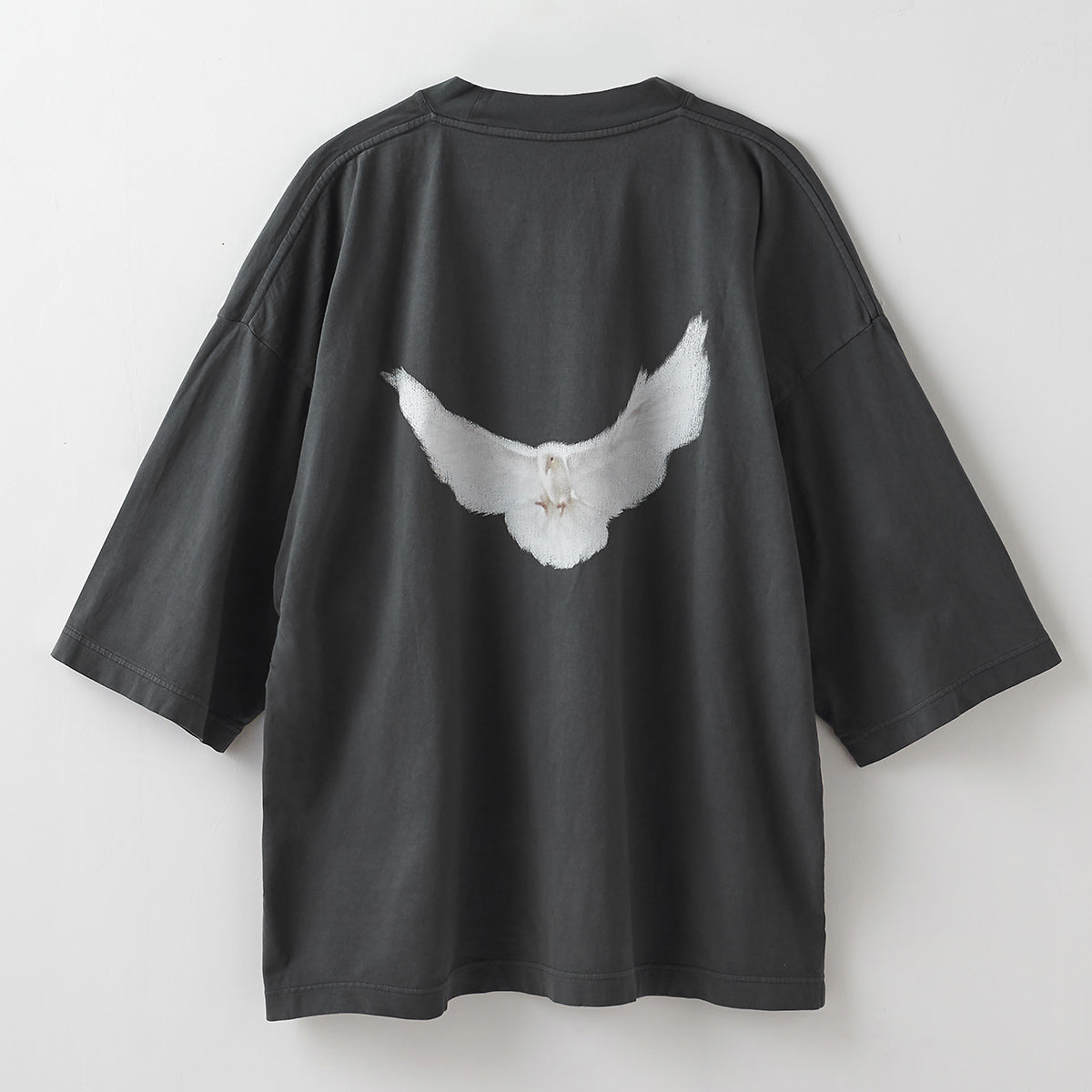 YEEZY × GAP ENGINEERED BY BALENCIAGA 53 DOVE 3/4 SLEEVE TEE 471286-03-2  DARKGREEN1