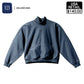 YEEZY × GAP ENGINEERED BY BALENCIAGA 03 HIGH NECK SWEATER ZJ23 471292-01-2 DARK BLUE 1