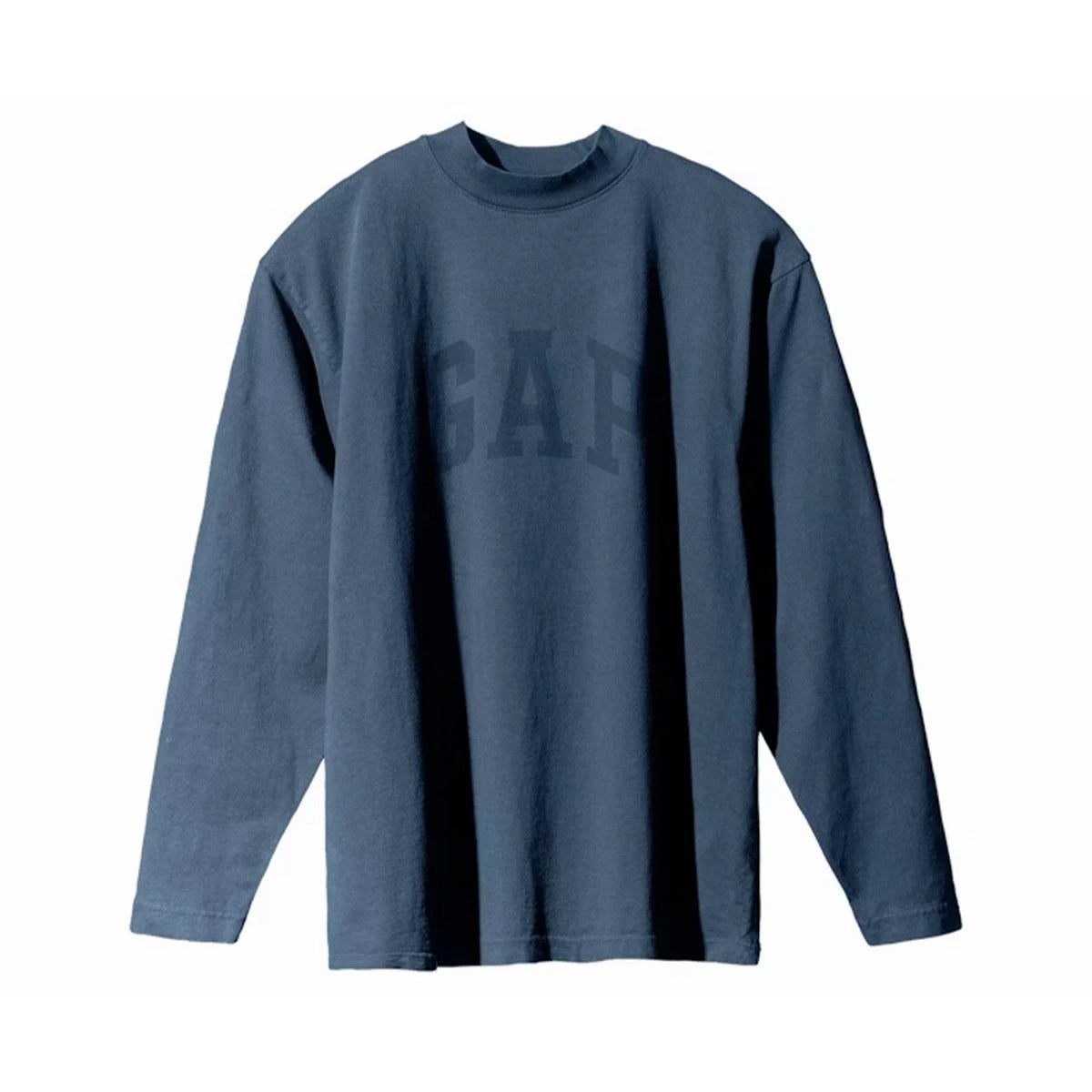 YEEZY × GAP ENGINEERED BY BALENCIAGA 10A DOVE LS TEE 471305-00-2 DARK BLUE 1