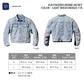 YEEZY × GAP ENGINEERED BY BALENCIAGA 83A PADDED DENIM JACKET BLUE WASH 472901-00-2 LIGHT WASH INDIGO 118