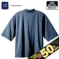 『50%OFF BLACK FRIDAY SALE』 [YEEZY × GAP ENGINEERED BY BALENCIAGA] 52 LOGO 3/4 SLEEVE TEE 471310-03-2 DARKBLUE1