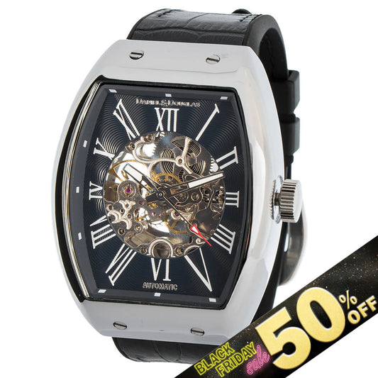 『50%OFF BLACK FRIDAY SALE』 [DANIEL & DOUGLAS] ダニエルアンドダグラス 腕時計 自動巻き DD8808-BK