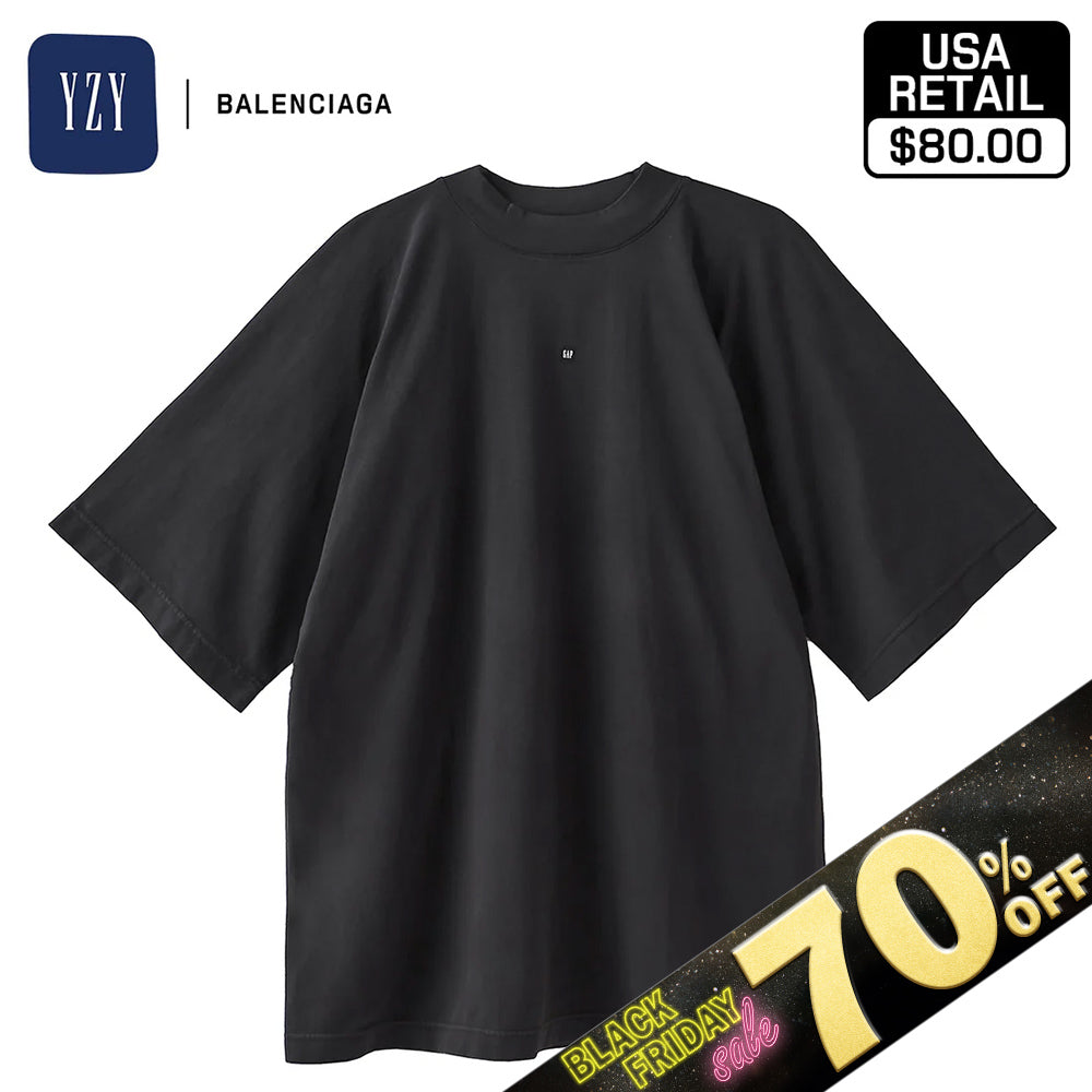 『70%OFF BLACK FRIDAY SALE』 [YEEZY × GAP ENGINEERED BY BALENCIAGA] 02 NO SEAM TEE ZJ20 471402-00-2 BLACK7