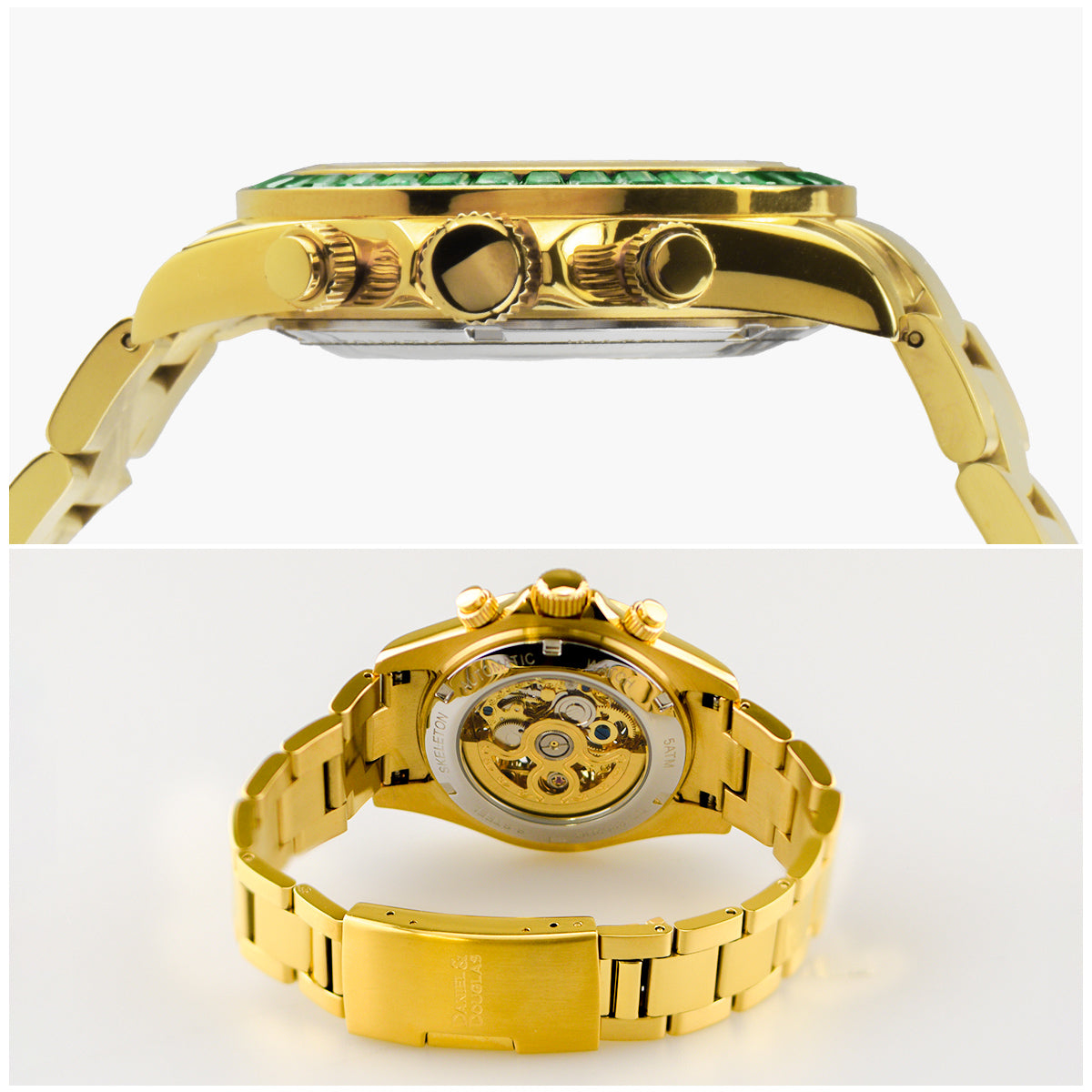 『50%OFF BLACK FRIDAY SALE』 [DANIEL & DOUGLAS] ダニエルアンドダグラス 腕時計 自動巻き DD8802DG-BLRD3