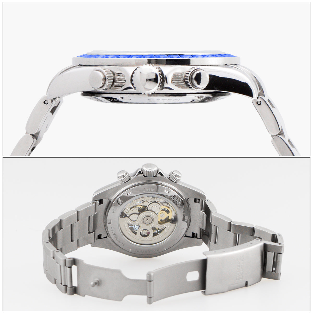 『50%OFF BLACK FRIDAY SALE』 [DANIEL & DOUGLAS] ダニエルアンドダグラス 腕時計 自動巻き DD8812SS-BL