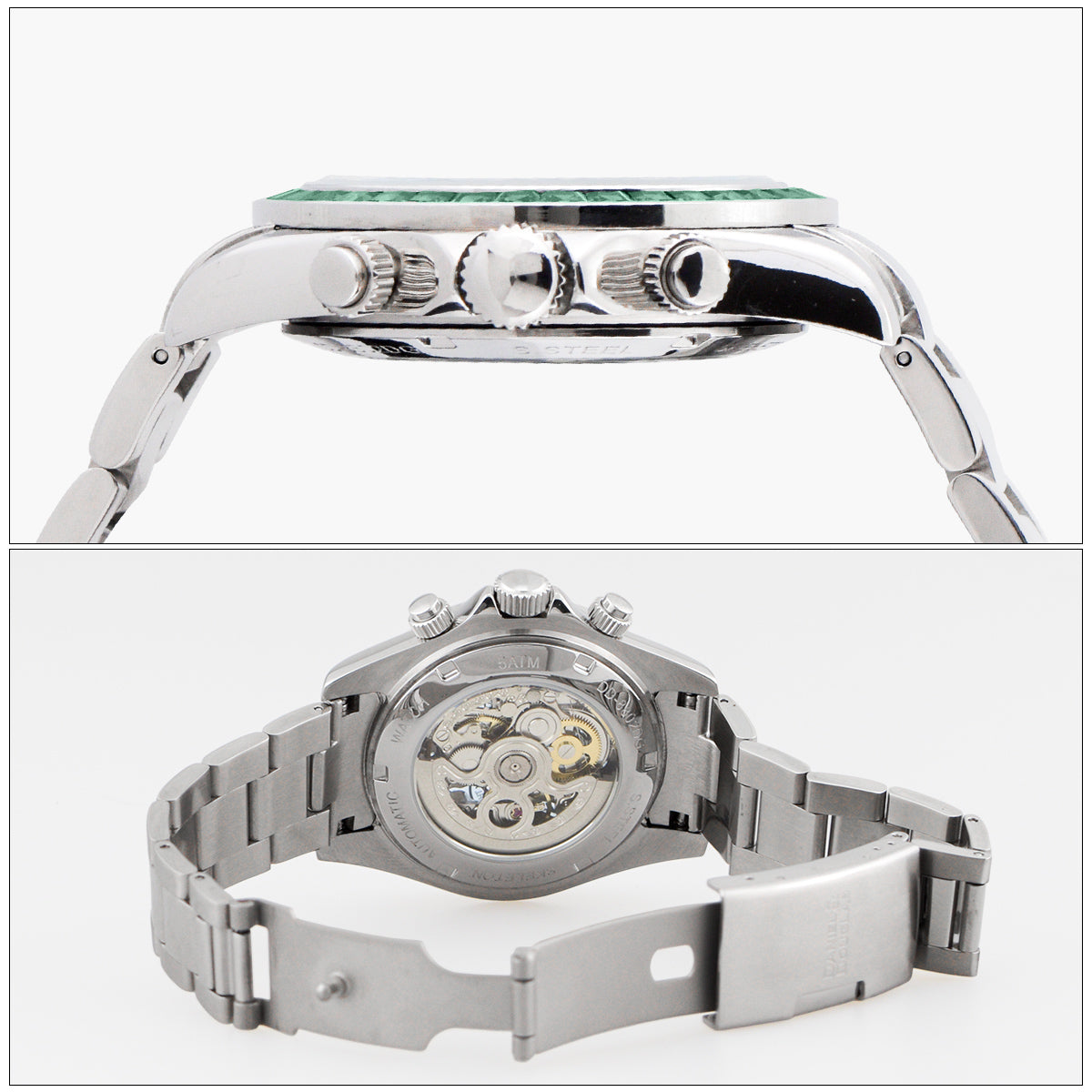 『50%OFF BLACK FRIDAY SALE』 [DANIEL & DOUGLAS] ダニエルアンドダグラス 腕時計 自動巻き DD8812SS-GR