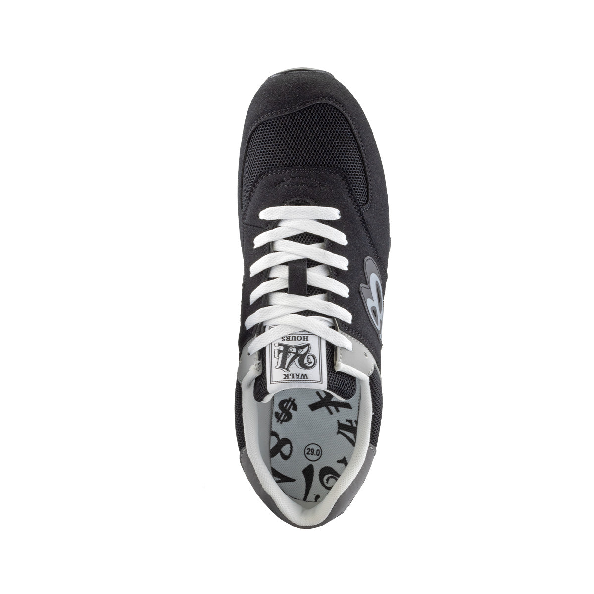 Frank Miura sneakers shoes footwear black silver FM31-BKSV 