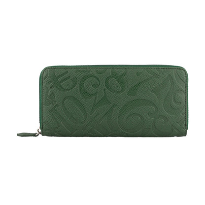 Frank Miura Miracle Wallet, Round Zipper Long Wallet, Men's and Women's, Black, Blue, Green, FMS25