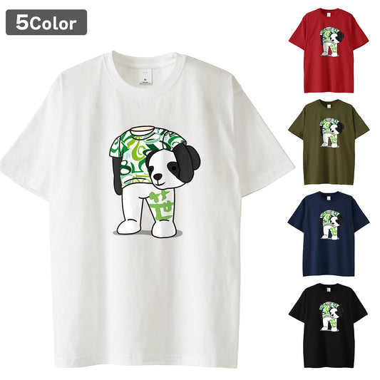 Frank Miura Headbear T-shirt FMT-H07 Panda Bamboo