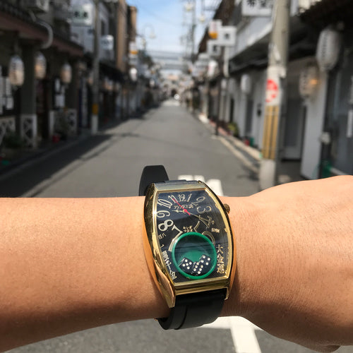 フランク三浦 キングマカオ Gamble Watch グレートブラック