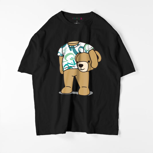 Frank Miura Head Bear T-shirt Black FMT-H01BK