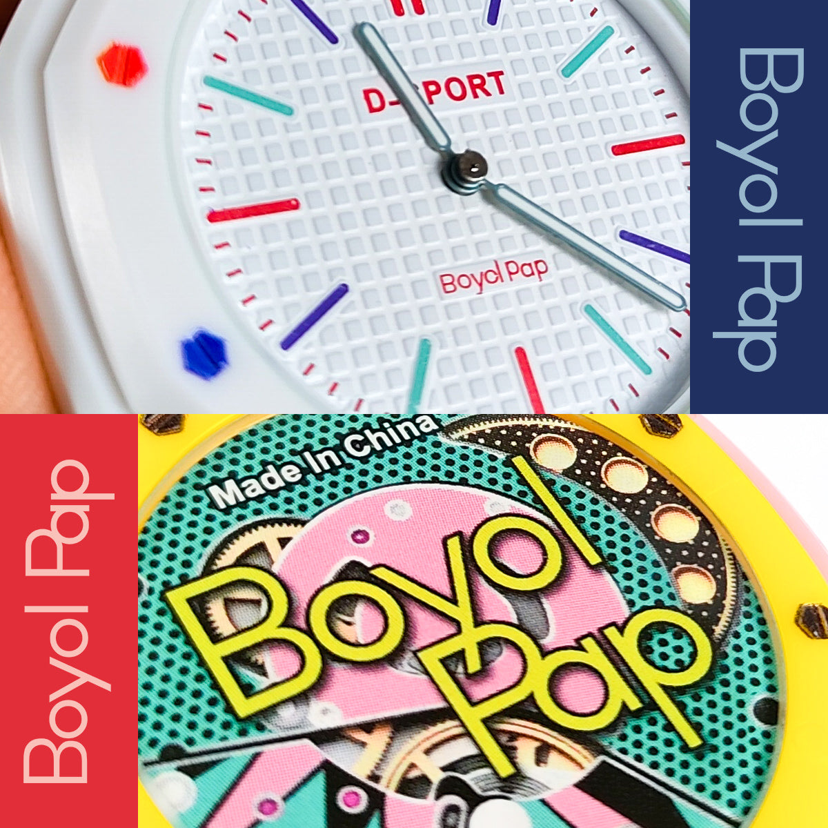 Boyol Pap ボーヨル パップ 腕時計 懐中時計 AC01