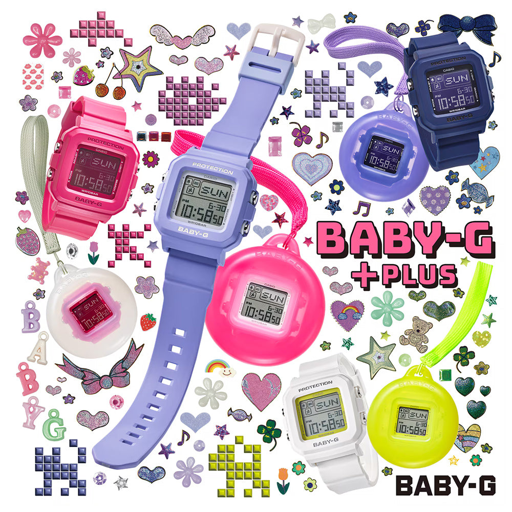 【国内正規品】 CASIO BABY-G＋PLUS BGD-10 Series BGD-10K-2JR