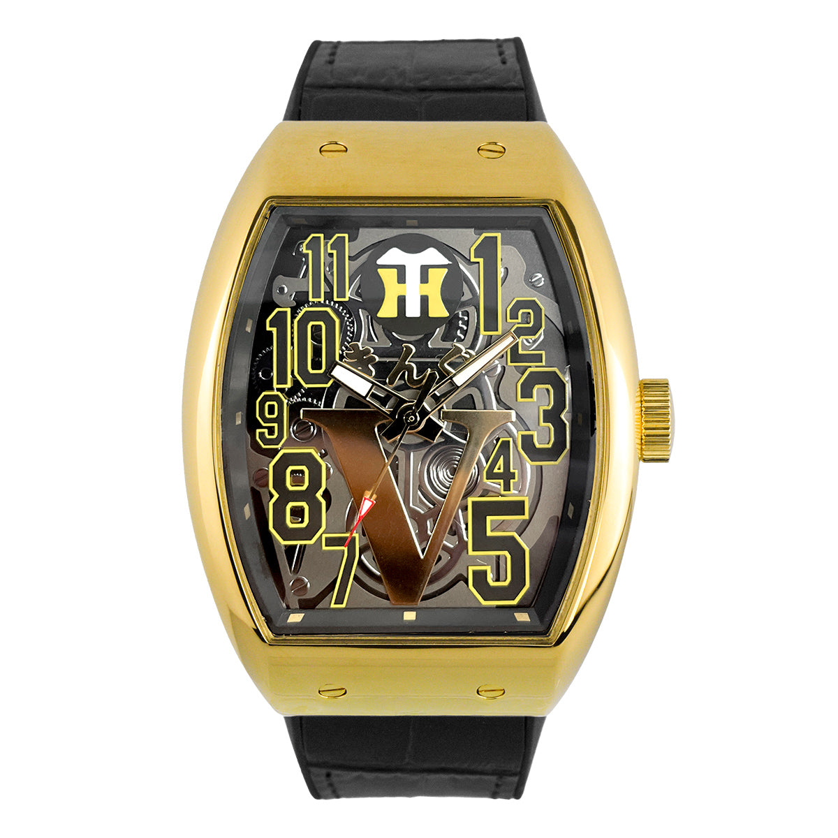 [予約販売 2025年12月下旬頃より順次発送] [フランク三浦] [阪神タイガース承認] 阪神タイガースxフランク三浦きんぐver 2025年リーグ優勝記念モデル  腕時計 FM-HT2025-KING