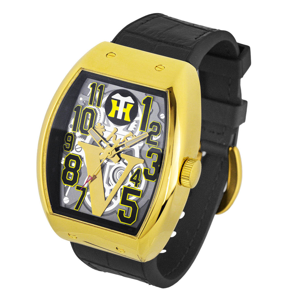 [予約販売 2025年12月下旬頃より順次発送] [フランク三浦] [阪神タイガース承認] 阪神タイガースxフランク三浦きんぐver 2025年リーグ優勝記念モデル  腕時計 FM-HT2025-KING