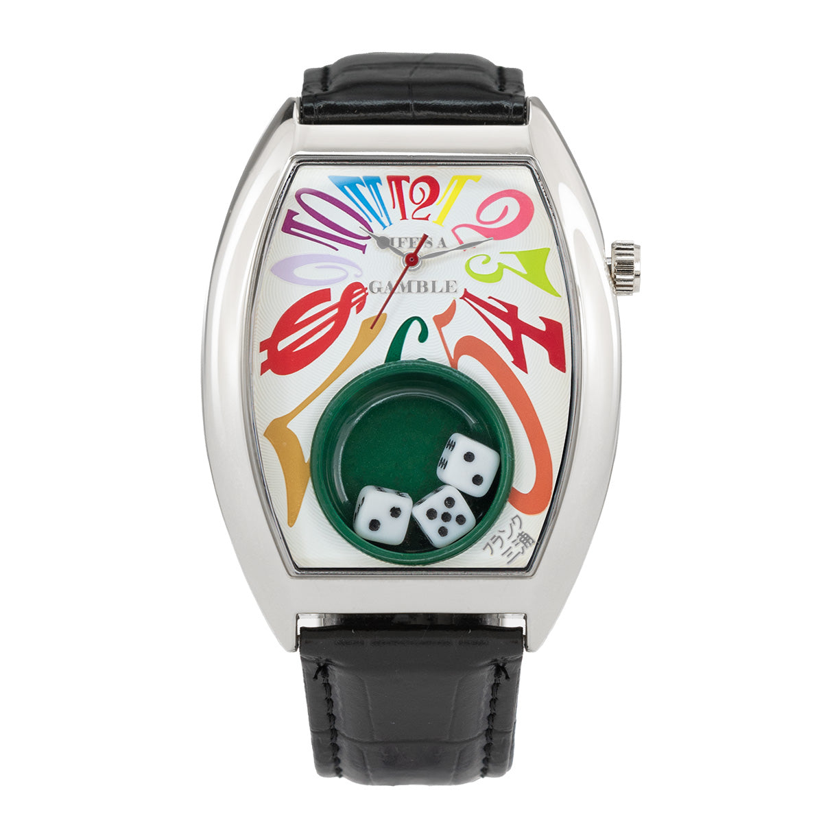 NEWモデル フランク三浦 キングマカオ Gamble Watch FM14-SVCRWH