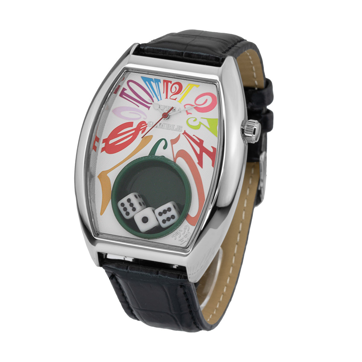 NEWモデル フランク三浦 キングマカオ Gamble Watch FM14-SVCRWH