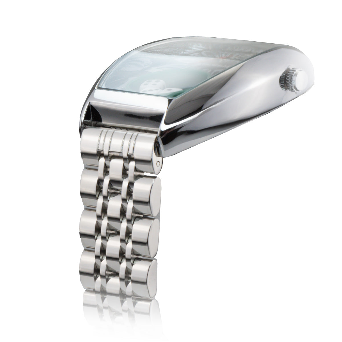 フランク三浦] 腕時計 キングマカオ Gamble Watch メタルバンド