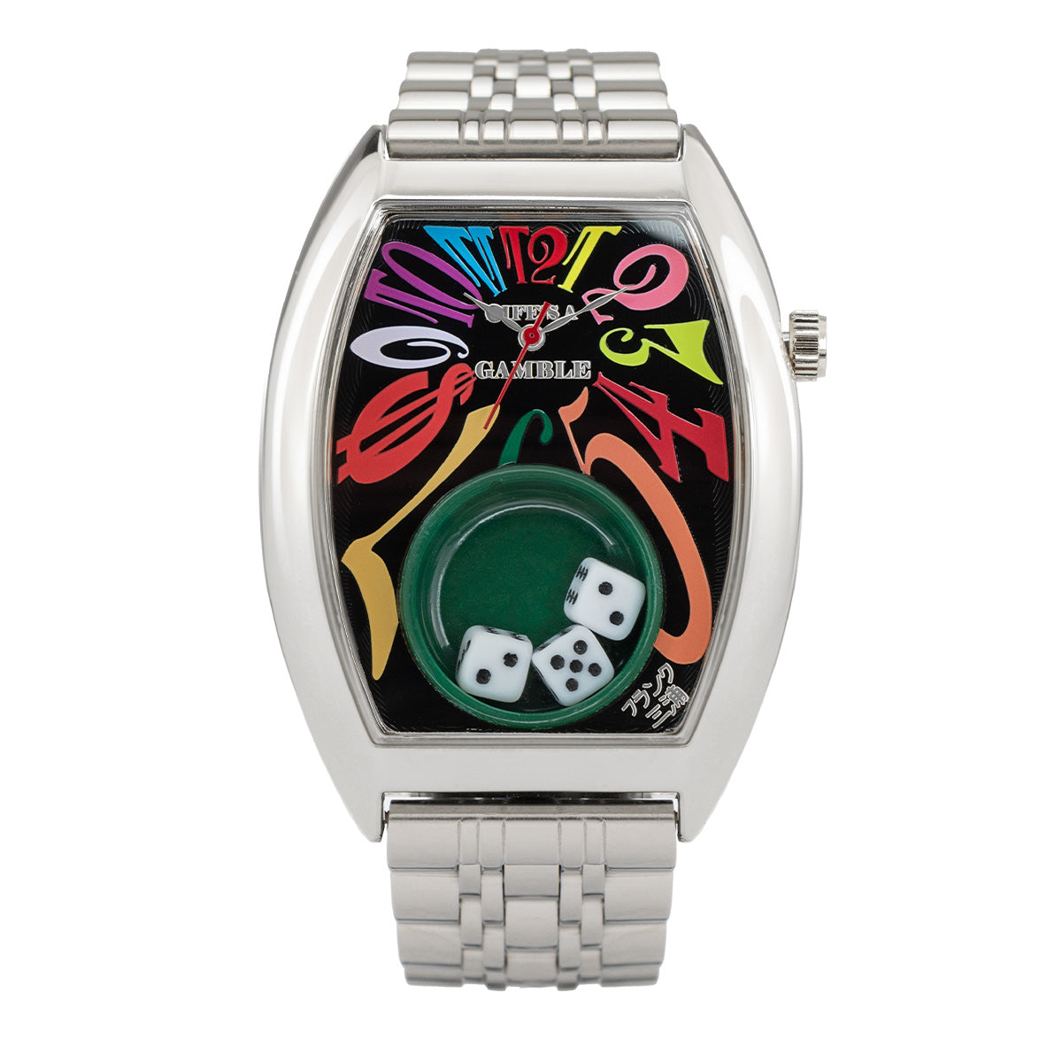 NEWモデル フランク三浦 キングマカオ Gamble Watch FM14-SVSVCRB