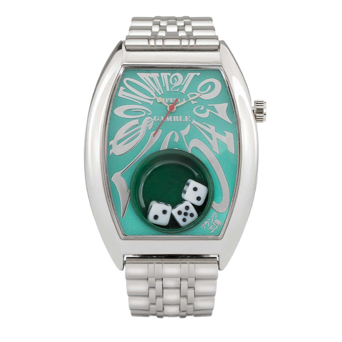 NEW Model Frank Miura King Macao Gamble Watch FM14-SVSVTB 