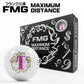 Frank Miura Golf Balls, Pack of 12, FMG-BALL1-WH