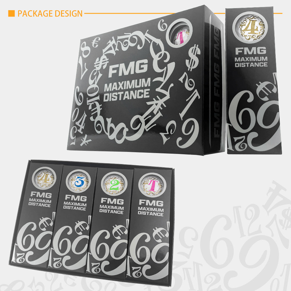 [フランク三浦] ゴルフボール 3カートン 36個入り FMG-BALL1-WH