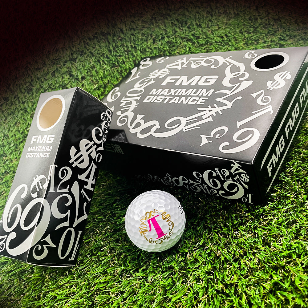 [フランク三浦] ゴルフボール 3カートン 36個入り FMG-BALL1-WH
