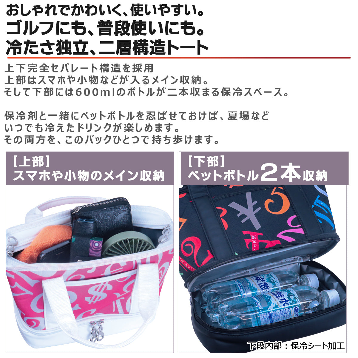 フランク三浦 二層式保冷保温 カートバッグ 2026年モデル FMG05-2WCL
