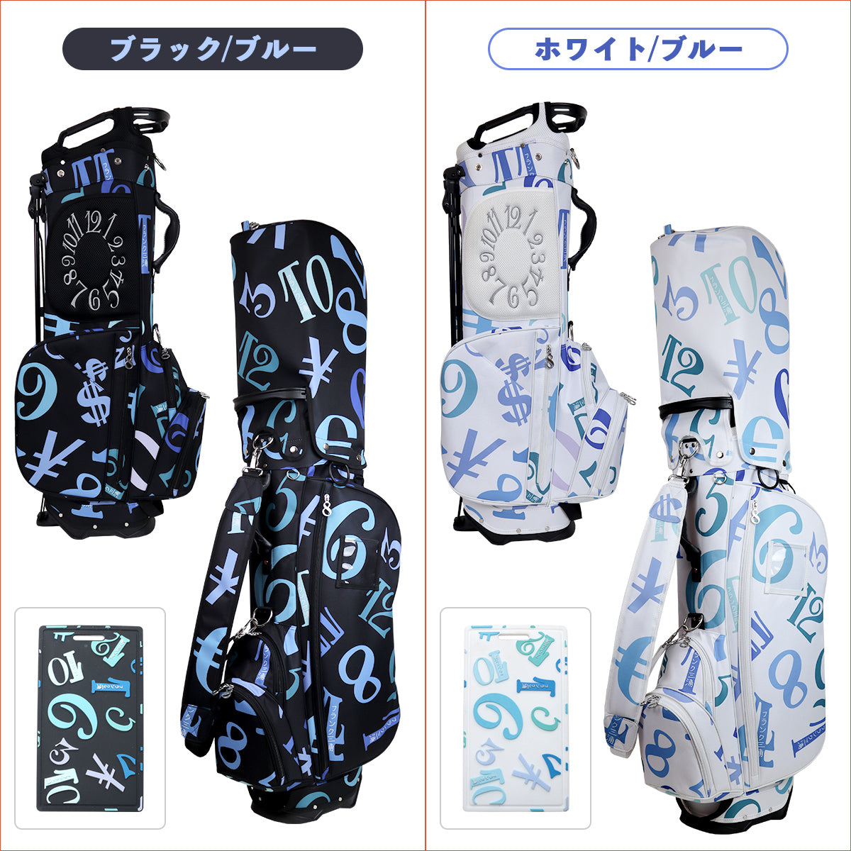 フランク三浦 キャディバッグ 2026モデル ゴルフバッグ スタンドキャディ スタンドバッグ
