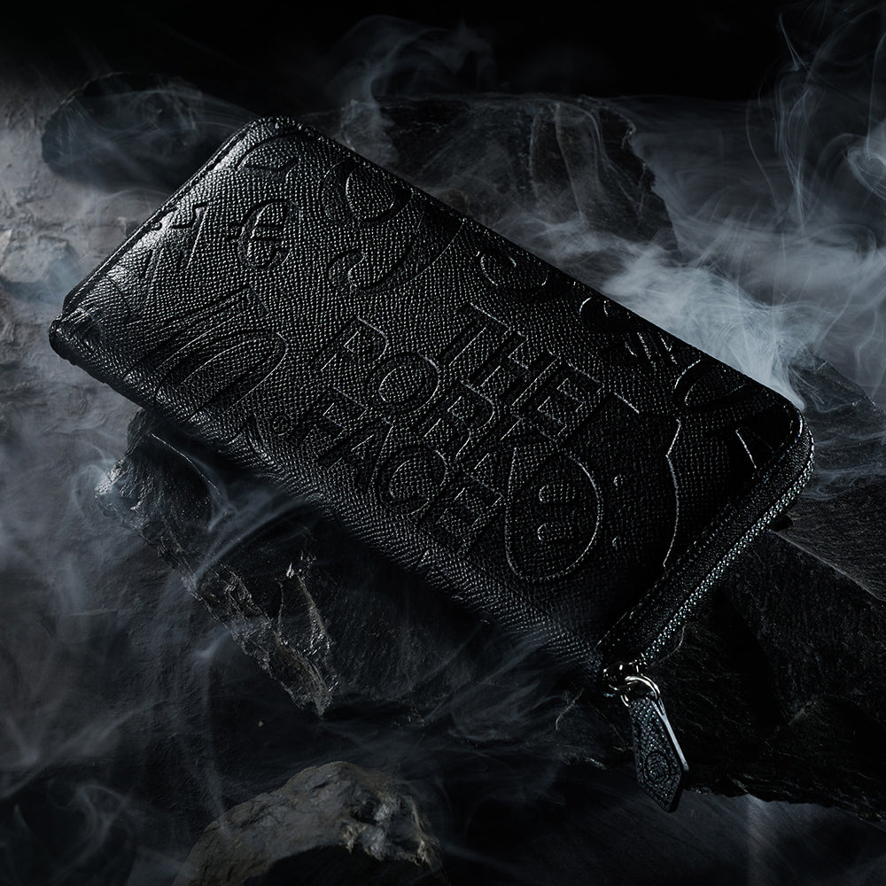 [NEW]『The Pork Face Official License』 [フランク三浦 × THE PORK FACE] 奇跡の財布 メンズ レディース  ブラック FMPS-BK