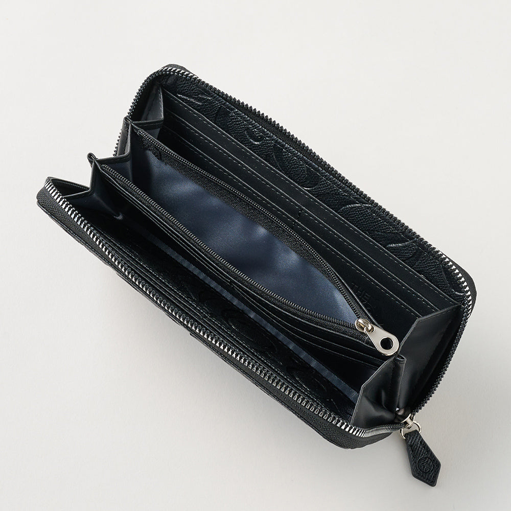 [NEW]『The Pork Face Official License』 [フランク三浦 × THE PORK FACE] 奇跡の財布 メンズ レディース  ブラック FMPS-BK