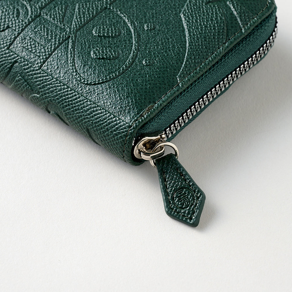 [NEW]『The Pork Face Official License』 [フランク三浦 × THE PORK FACE] 奇跡の財布 メンズ レディース  グリーン FMPS-GR