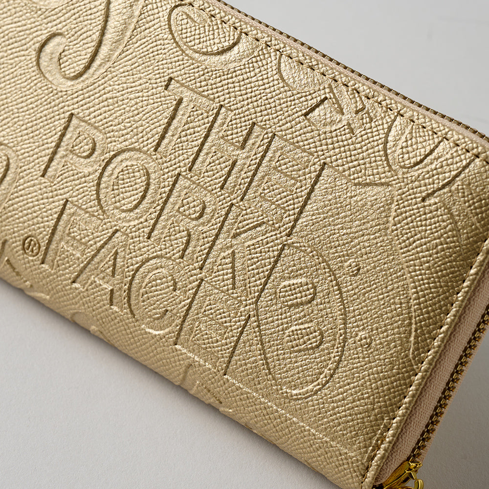 [NEW]『The Pork Face Official License』 [フランク三浦 × THE PORK FACE] 奇跡の財布 メンズ レディース  ゴールド  FMPS-KIN