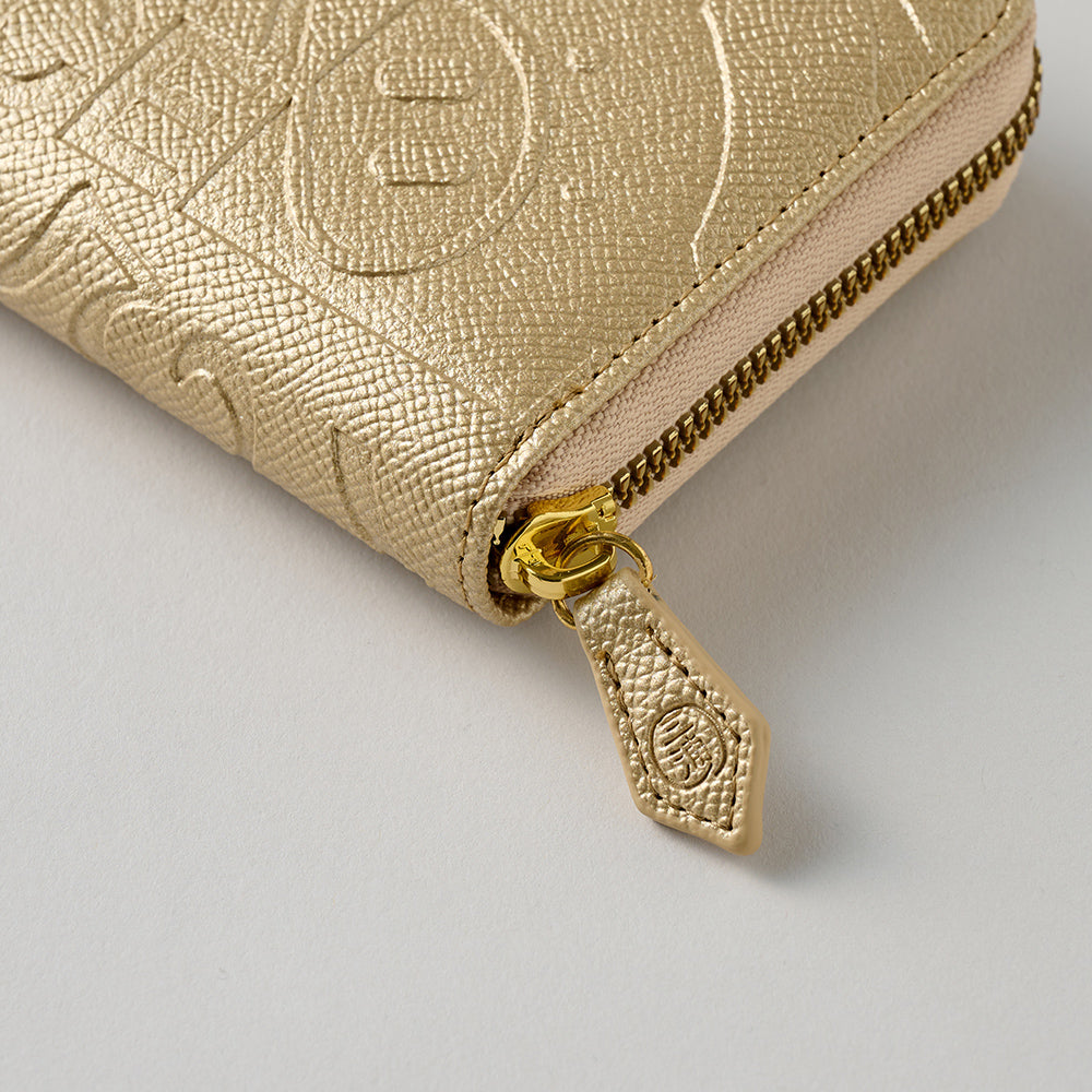 [NEW]『The Pork Face Official License』 [フランク三浦 × THE PORK FACE] 奇跡の財布 メンズ レディース  ゴールド  FMPS-KIN