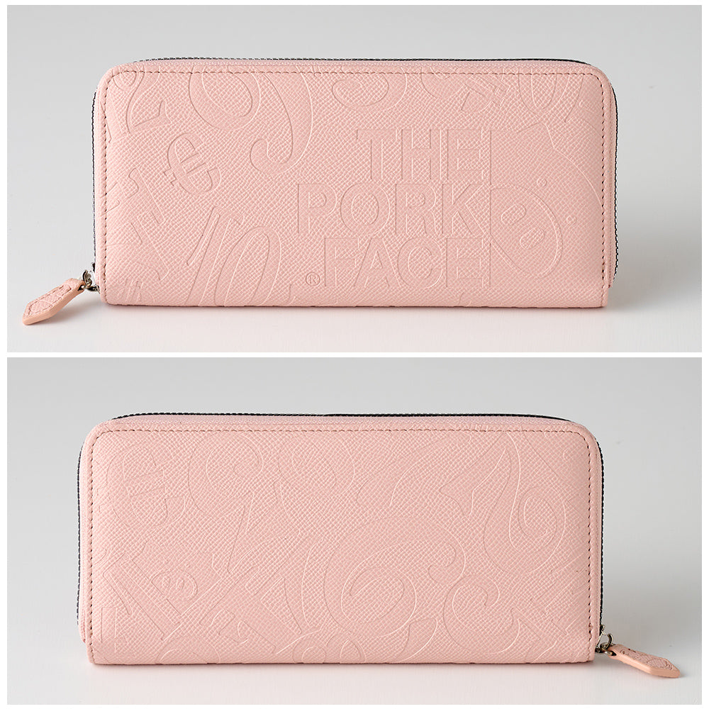 [NEW]『The Pork Face Official License』 [フランク三浦 × THE PORK FACE] 奇跡の財布 メンズ レディース  ピンク モモ FMPS-MOMO