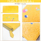 [NEW] "The Pork Face Official License" [Frank Miura × THE PORK FACE] Miracle Wallet for Men and Women Yellow Black Silver FMPS-OUT
