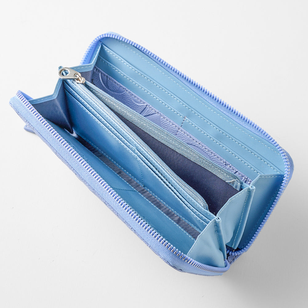 [NEW]『The Pork Face Official License』 [フランク三浦 × THE PORK FACE] 奇跡の財布 メンズ レディース  ブルー スカイ FMPS-SKY
