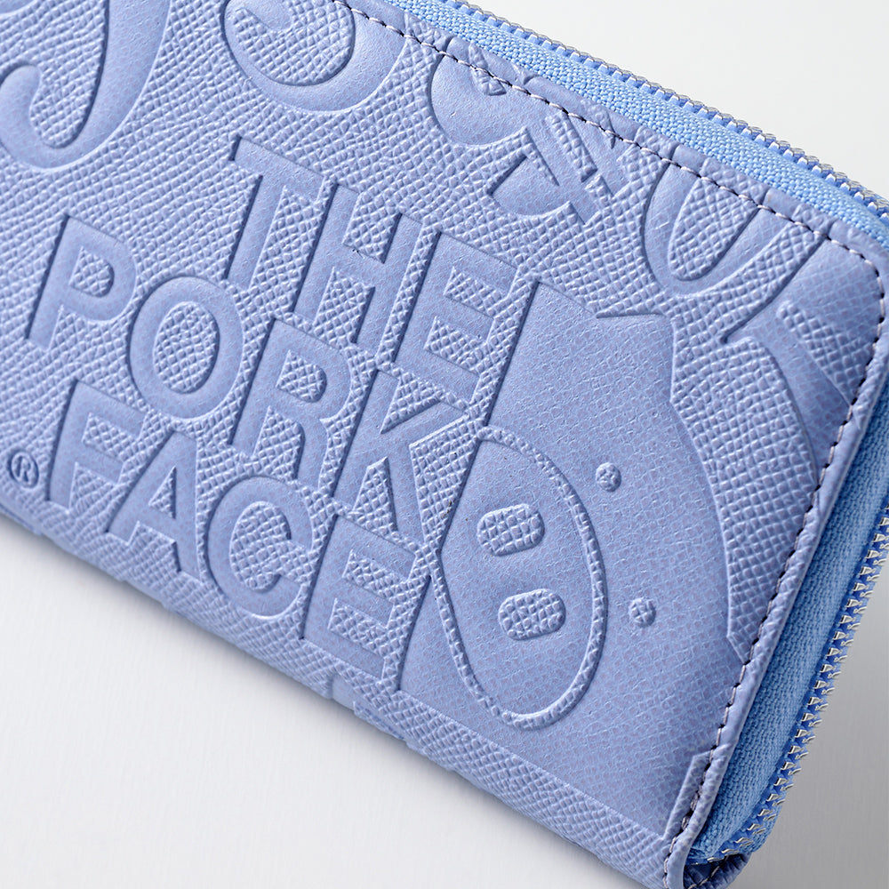 [NEW]『The Pork Face Official License』 [フランク三浦 × THE PORK FACE] 奇跡の財布 メンズ レディース  ブルー スカイ FMPS-SKY